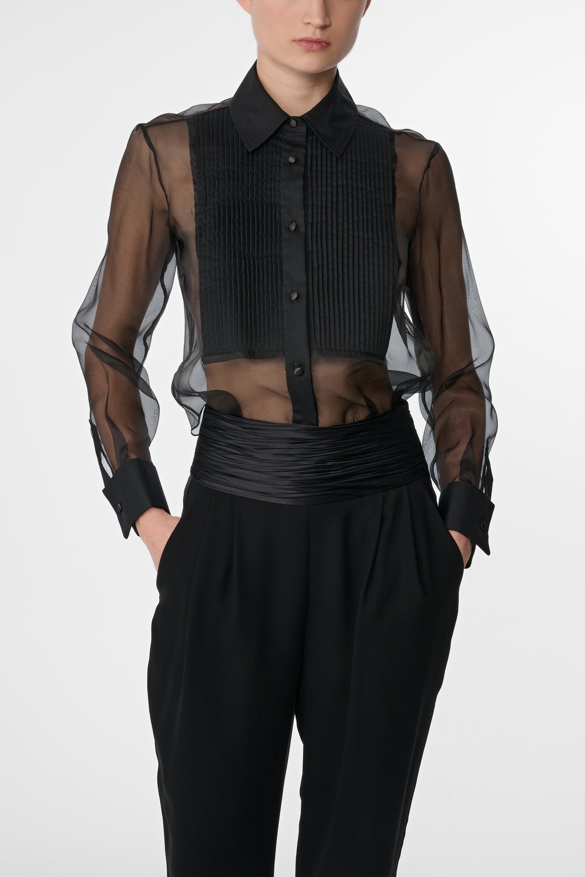 CONRAD TUXEDO TOP