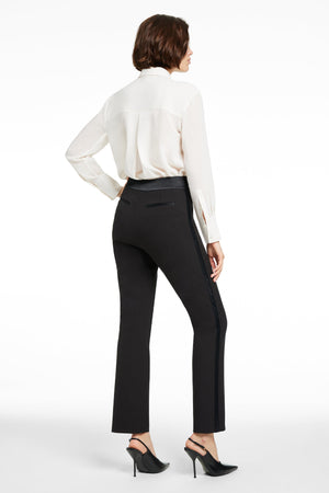 CARMELA CIGARETTE TUXEDO PANT - Toccin
