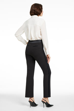 CARMELA CIGARETTE TUXEDO PANT