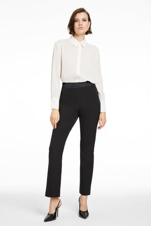 CARMELA CIGARETTE TUXEDO PANT - Toccin