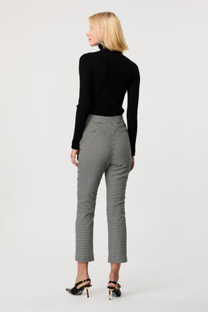 Claire Houndstooth Cigarette Pant - Toccin