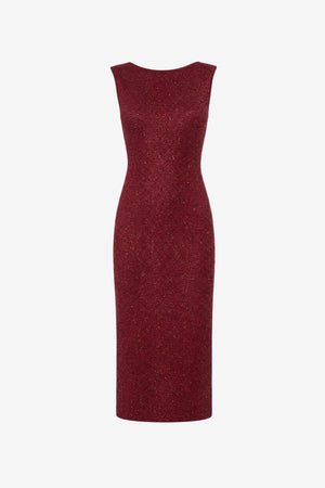 CLEO LOW BACK MIDI DRESS