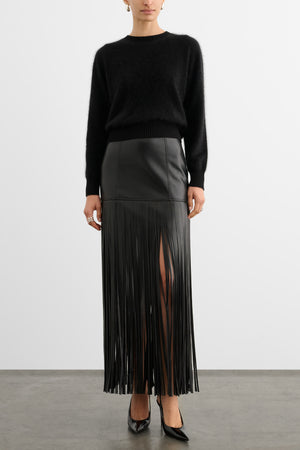 SOREN MINI SKIRT WITH FRINGE