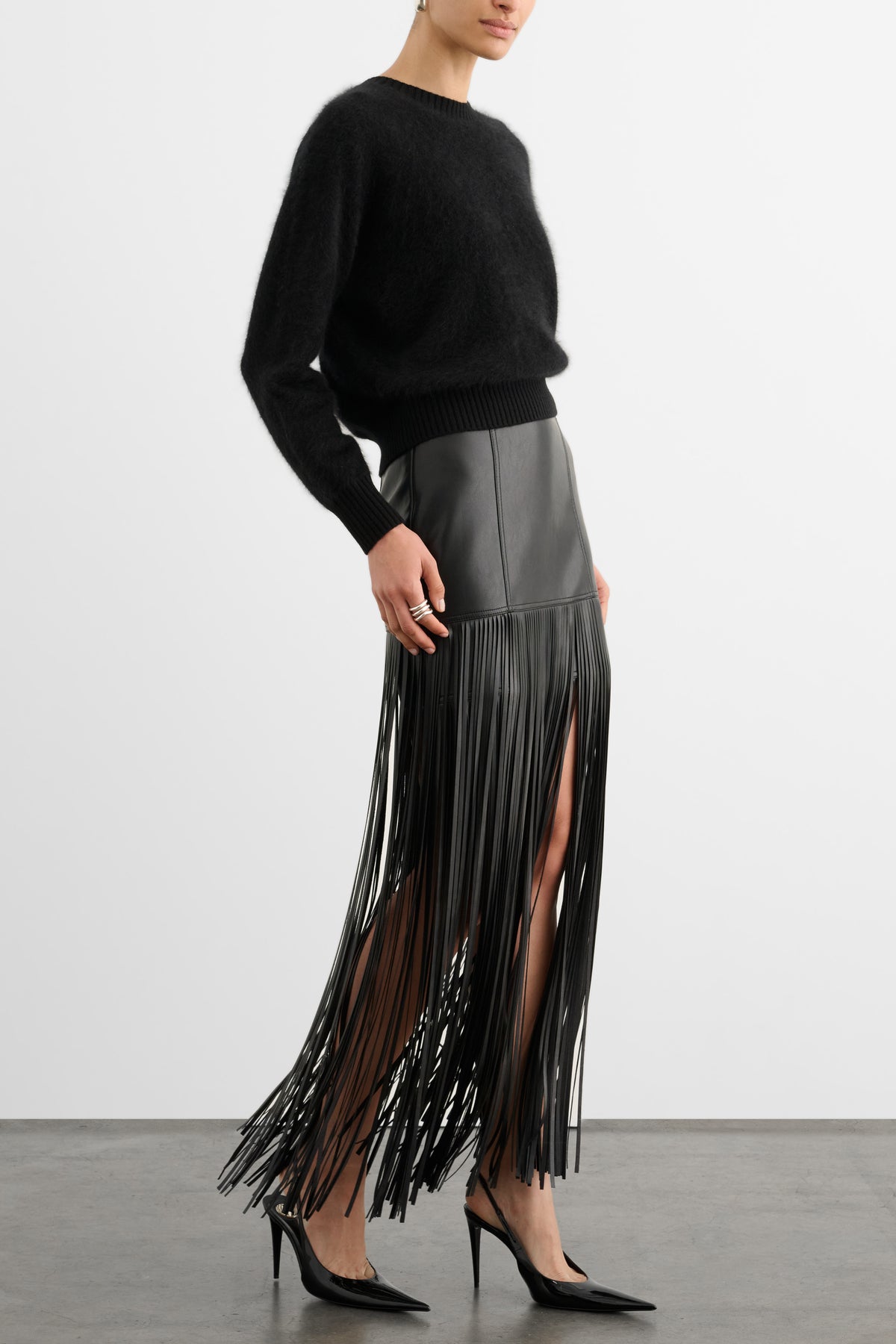 SOREN MINI SKIRT WITH FRINGE