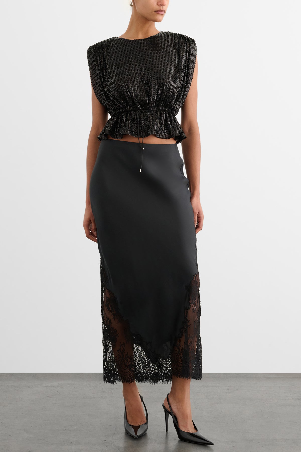 VEGA BIAS SLIP SKIRT