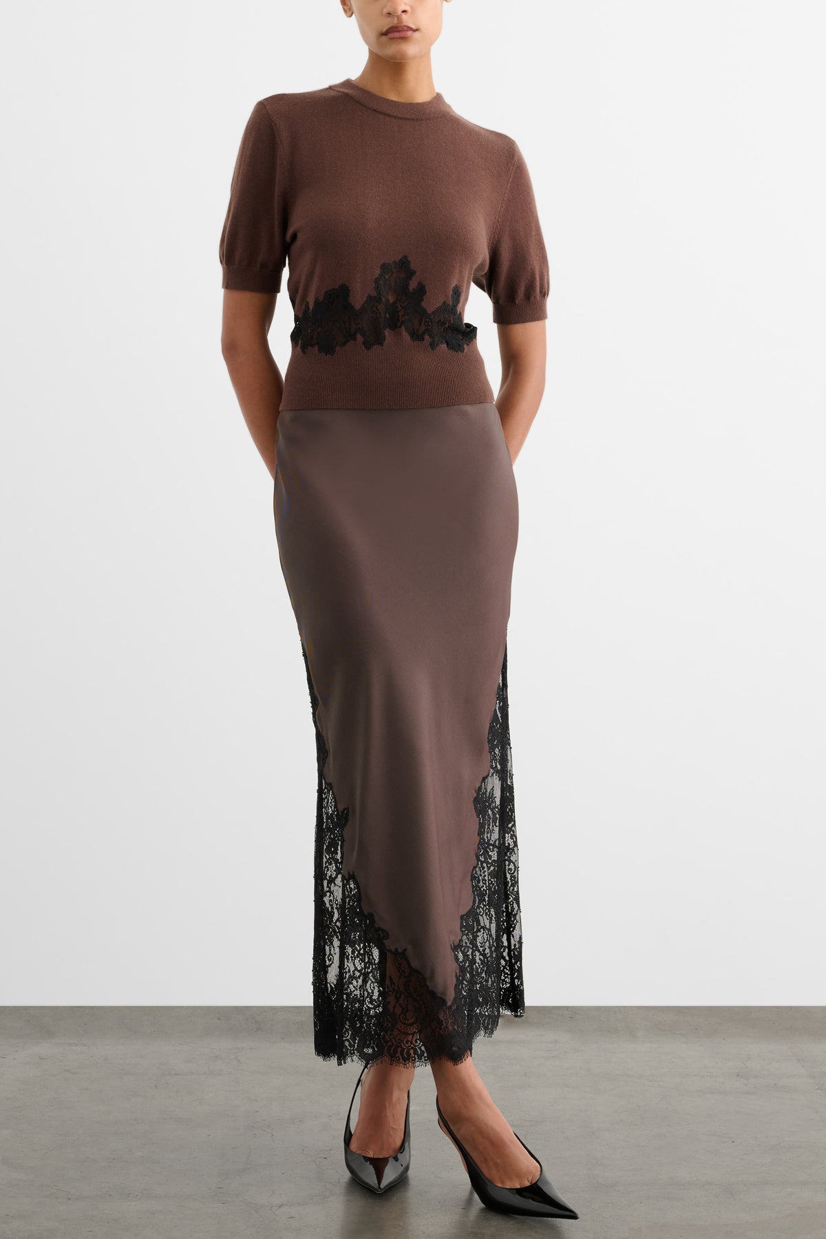 VEGA BIAS SLIP SKIRT