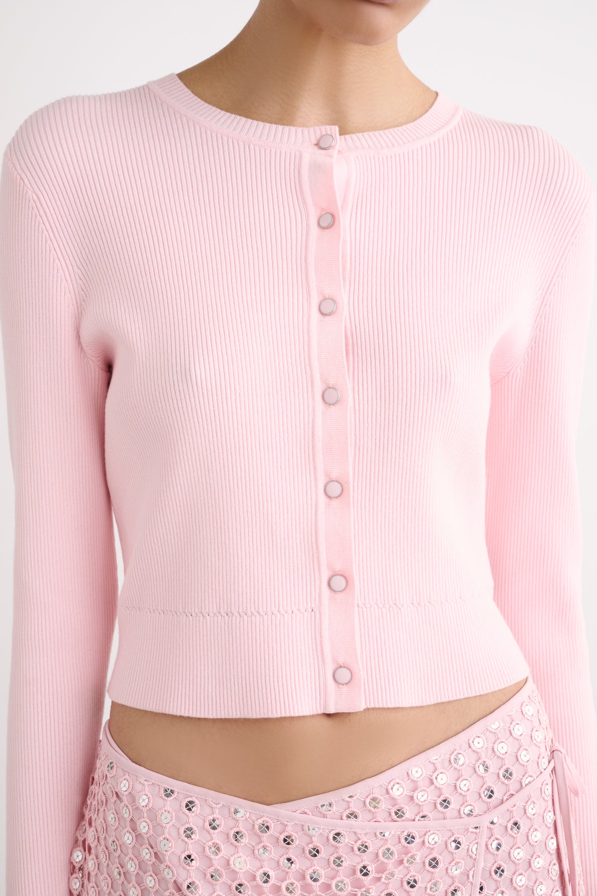 ZOE CLASSIC CROPPED CARDIGAN