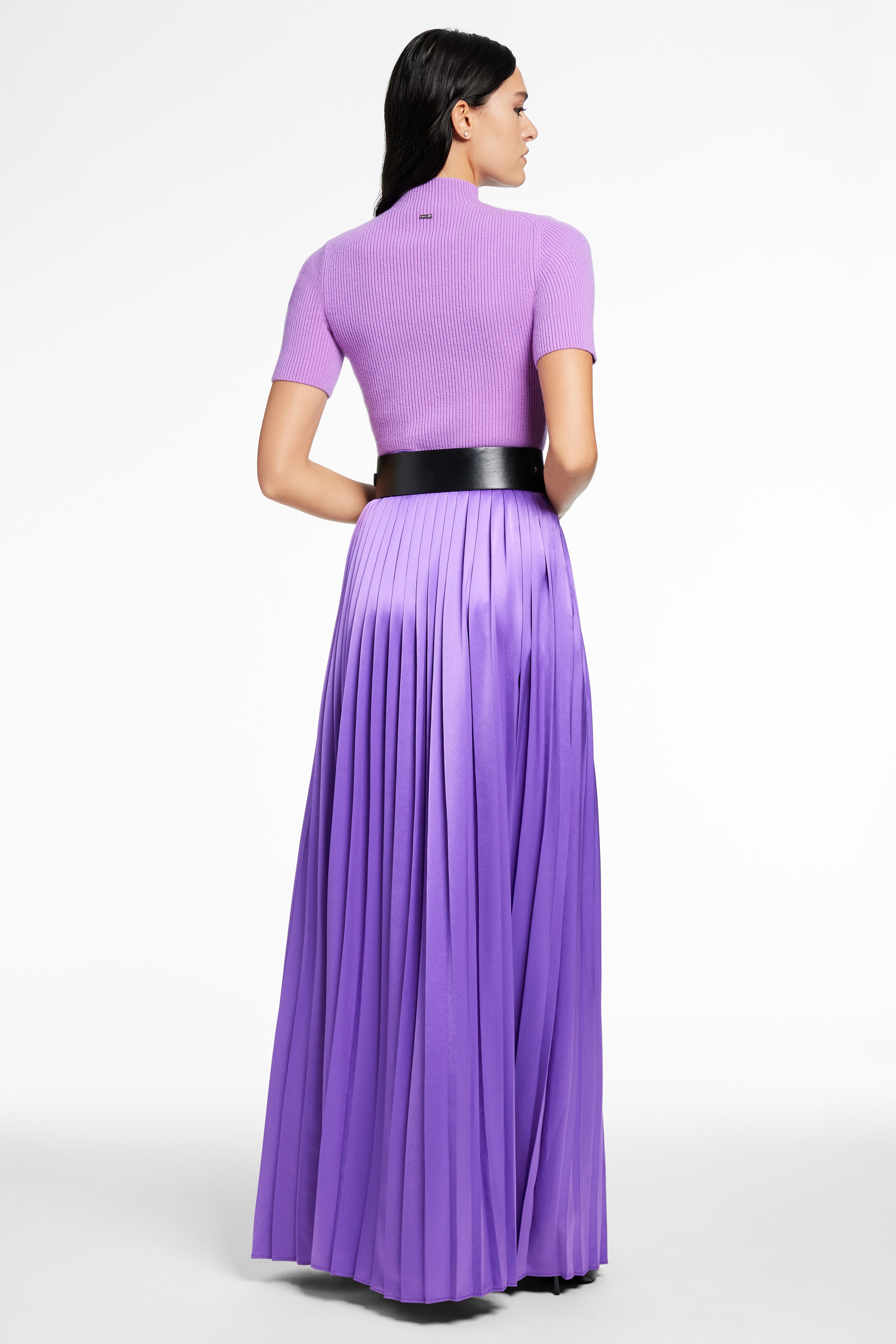 DILLON PLEATED MIDI SKIRT - Toccin