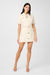 Lydia Linen Snap-Button Mini Dress