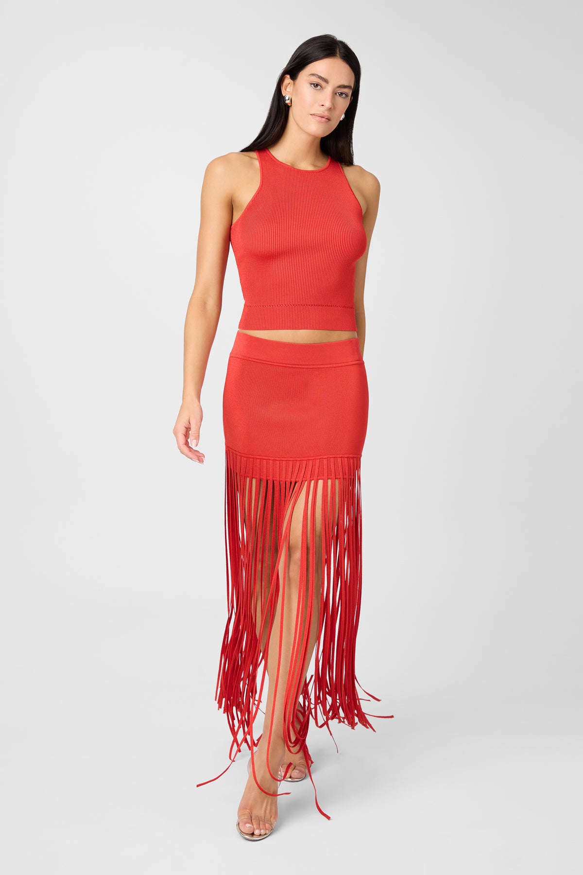 Carlyle Fringe Mini Skirt