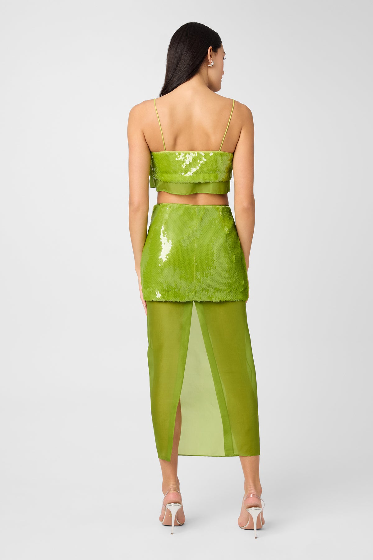 Aurora Organza Layered Skirt