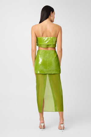 Aurora Organza Layered Skirt