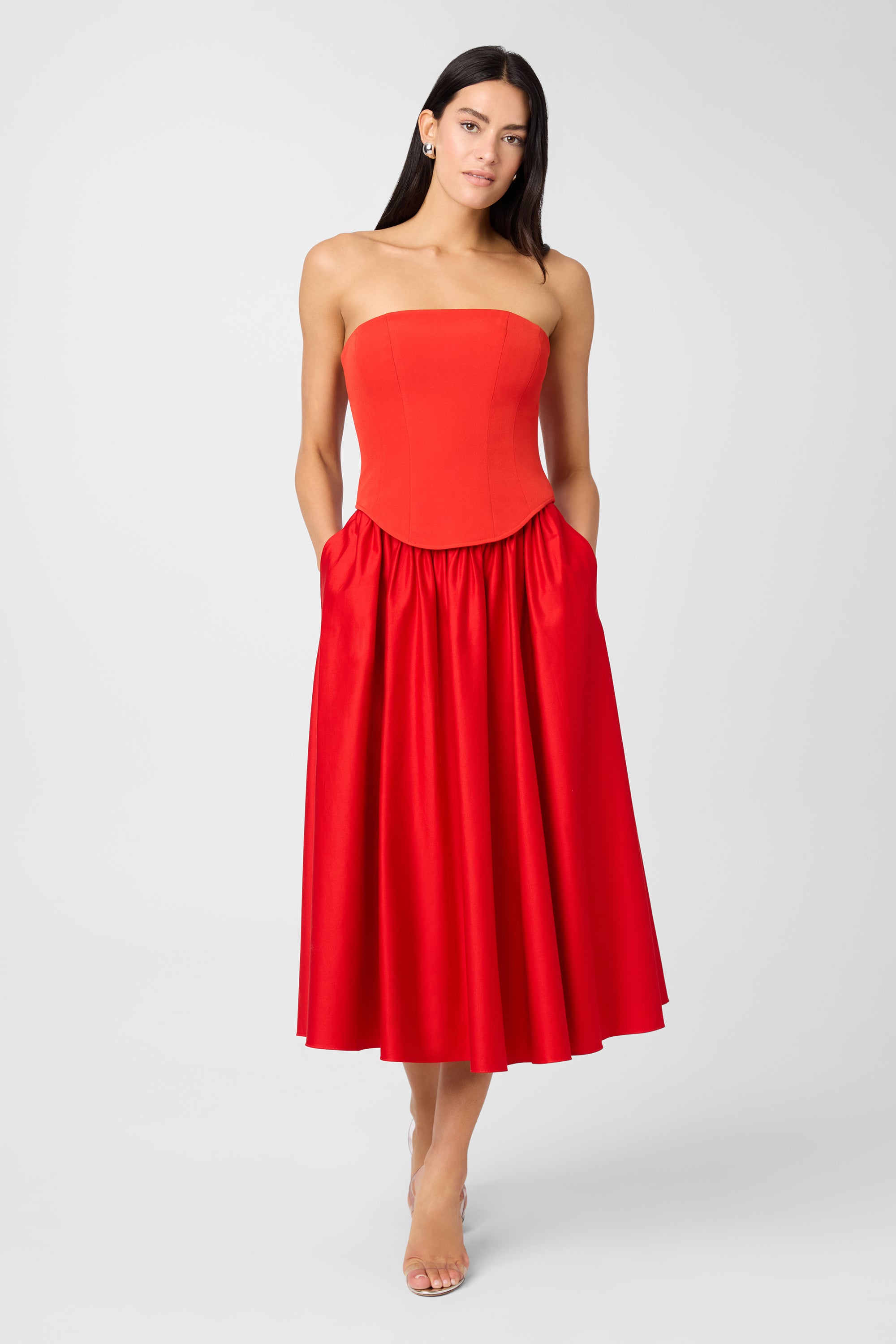 Melody Corset Midi Dress