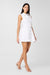Miley Button Front Flare Dress - Toccin