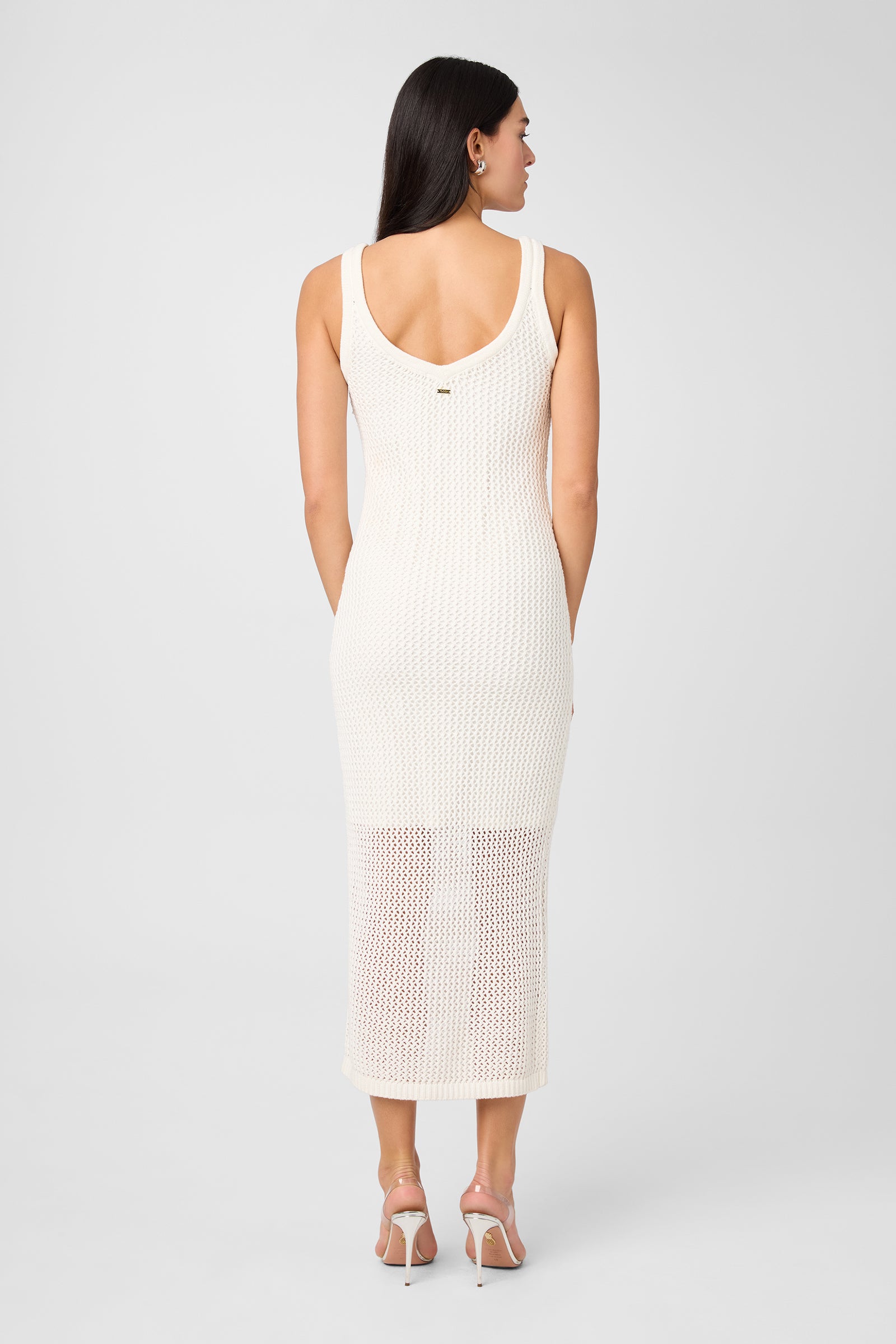Kayla Crochet Midi Dress - Toccin