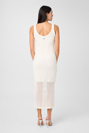 Kayla Crochet Midi Dress