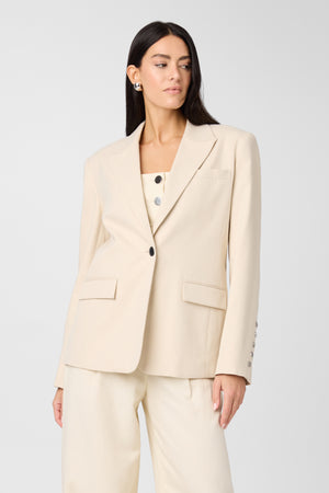 Willa Oversized Linen Blazer