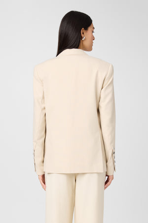 Willa Oversized Linen Blazer