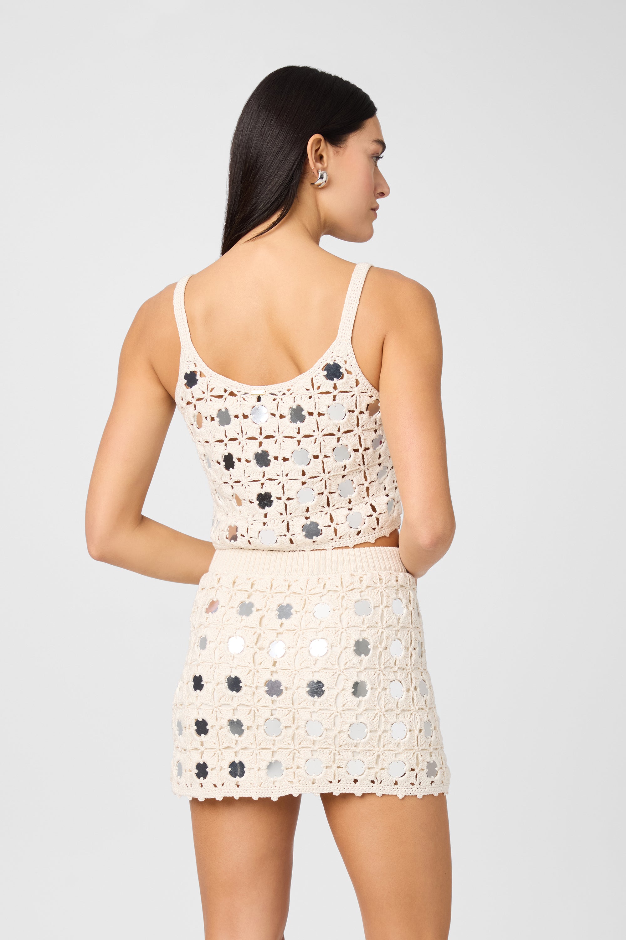 Bristol Crochet Mirror Tank - Toccin