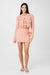 Abbie Flower Crochet Mini Skirt