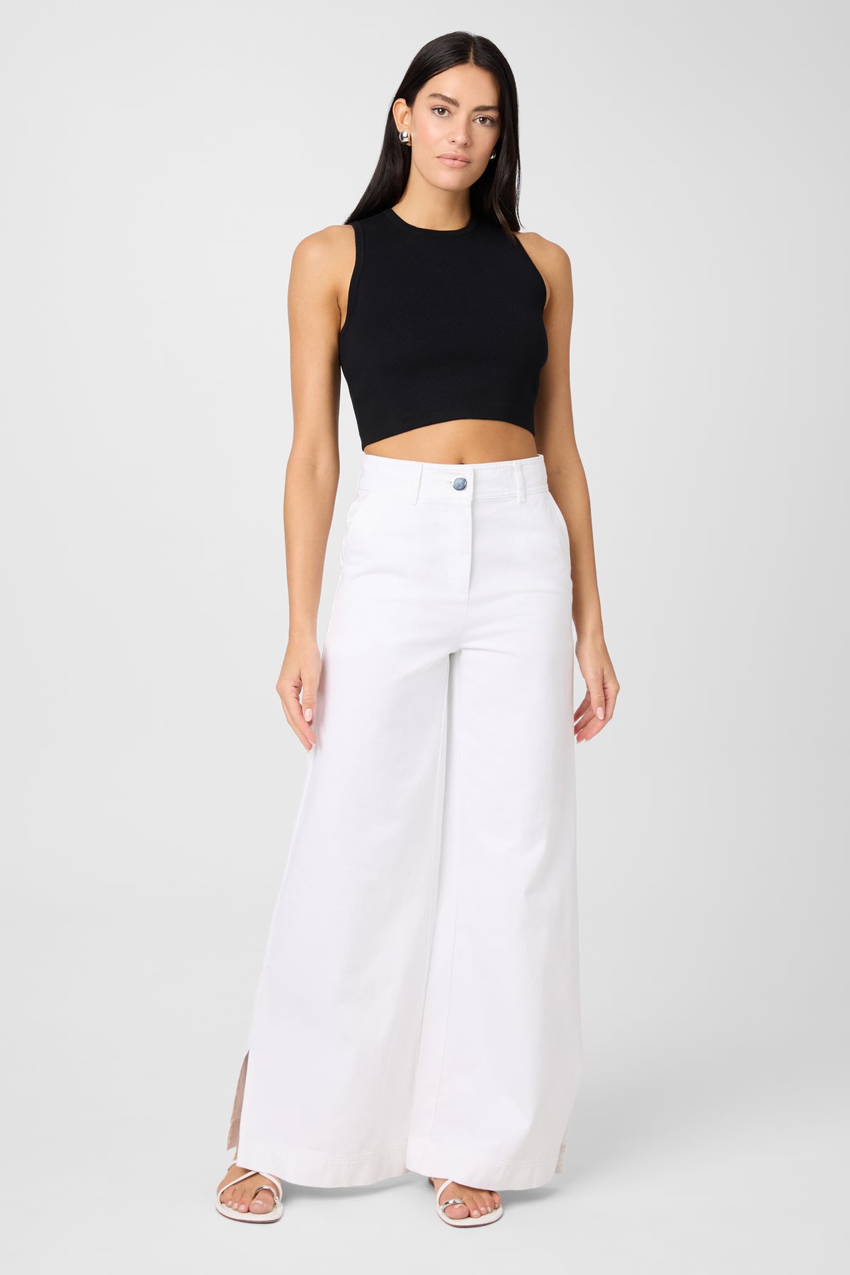 Eileen Wide Leg Denim Pants - Toccin
