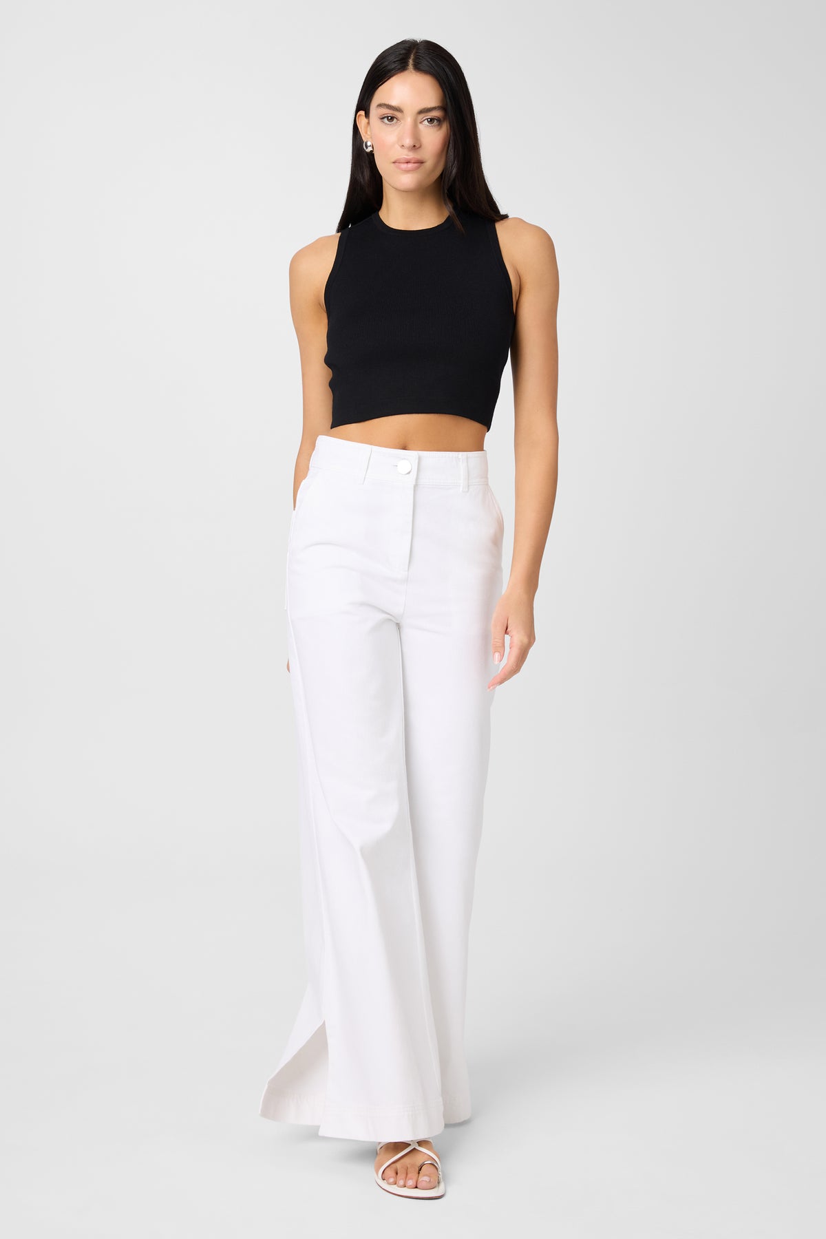 Eileen Wide Leg Denim Pants - Toccin