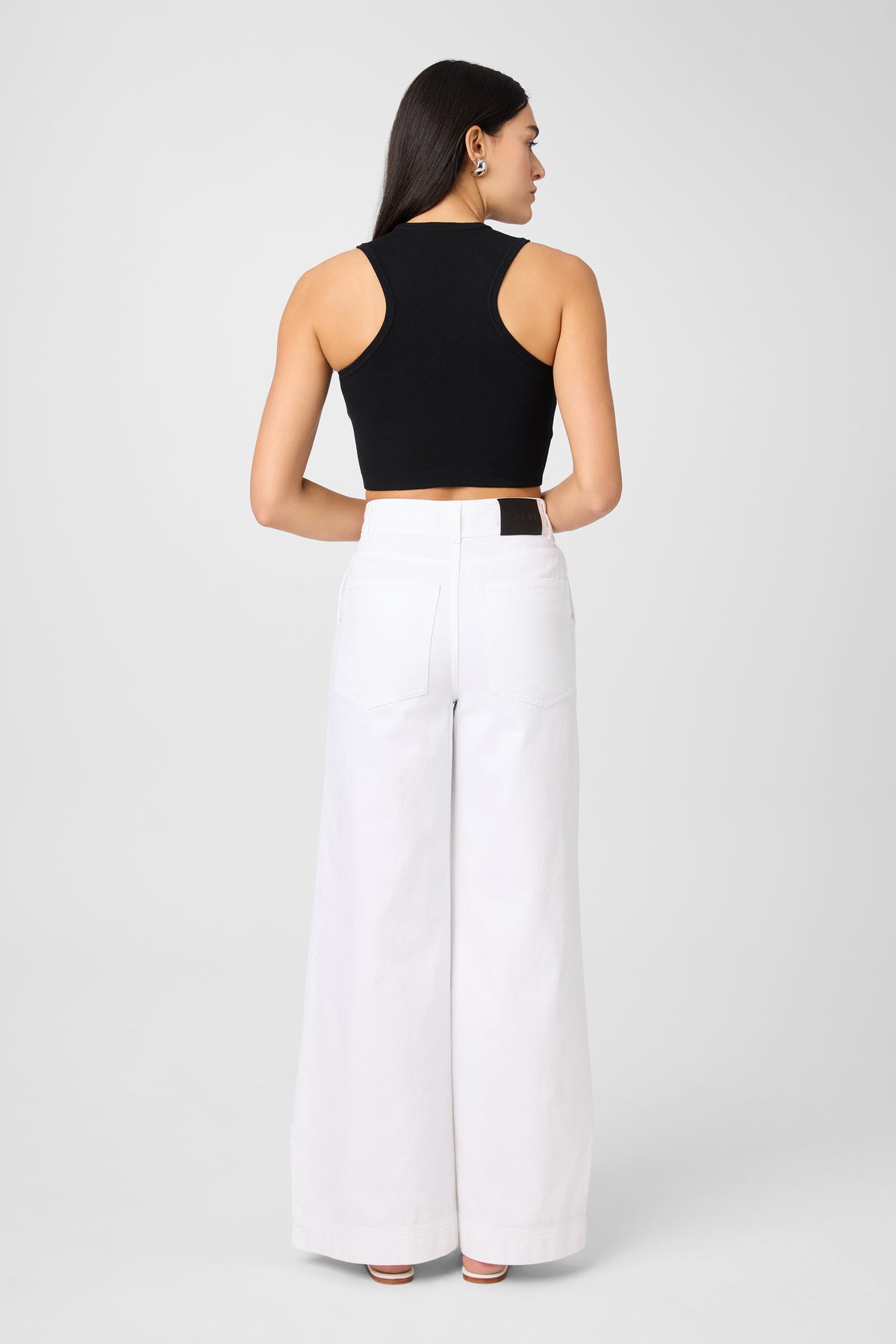 Eileen Wide Leg Denim Pants - Toccin