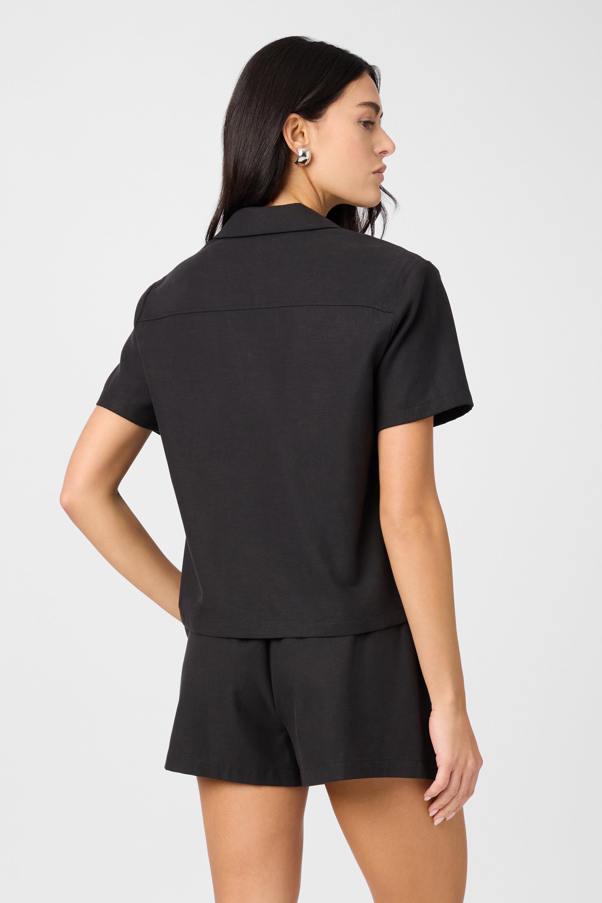 Sammie Linen Boxy Shirt - Toccin