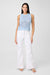 Gaia High Waist Denim Flared Pants
