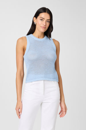 Summer Estelle Crochet Tank Top