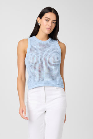 Summer Estelle Crochet Tank Top