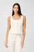 Essential Georgia Tailored Vest Top - Toccin