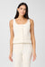Essential Georgia Tailored Vest Top - Toccin