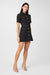 Lydia Linen Snap-Button Mini Dress - Toccin