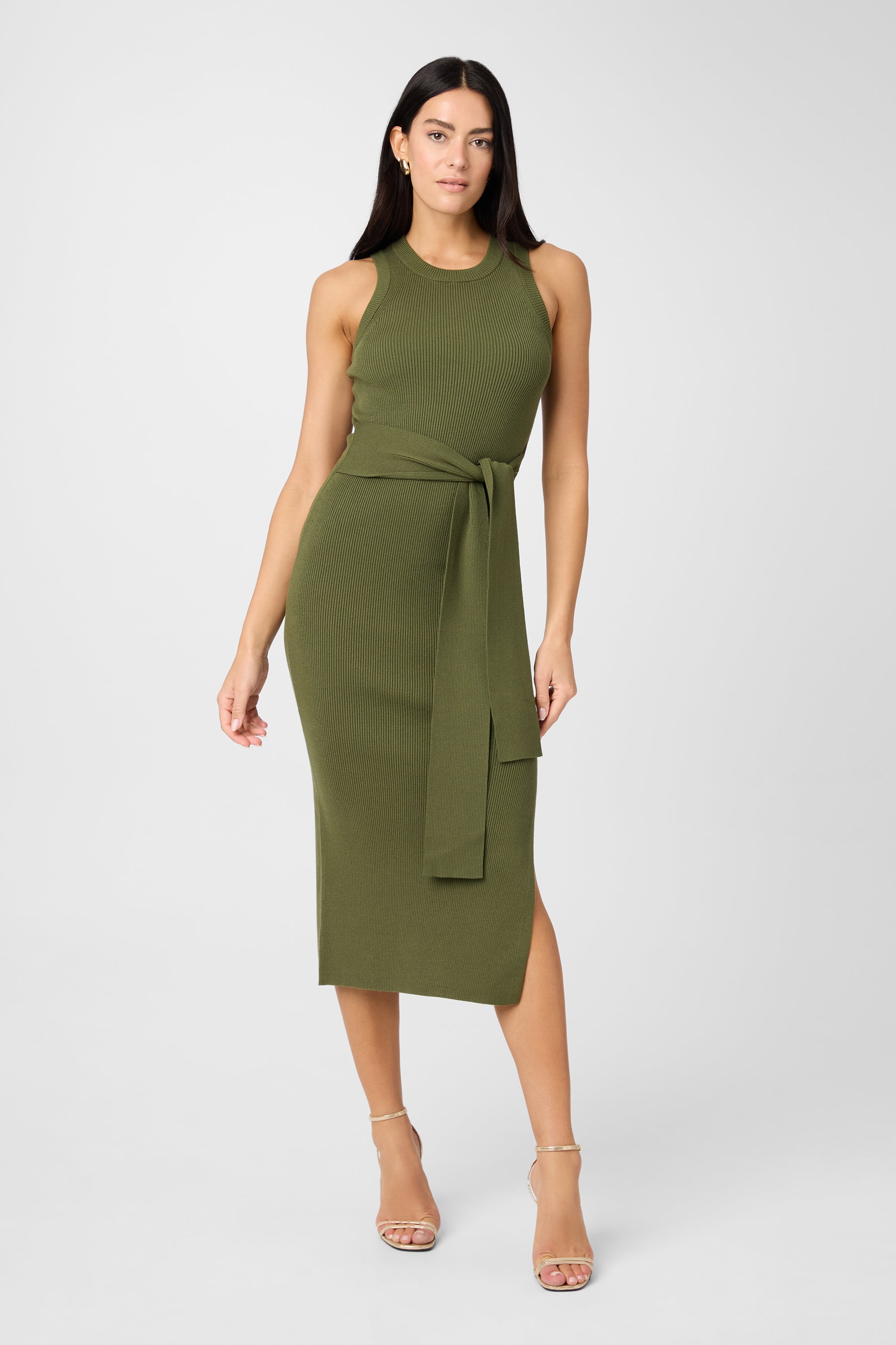 Pre-Fall Piper Knit Tie  Front Dress