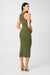 Fall Piper Knit Tie  Front Dress - Toccin