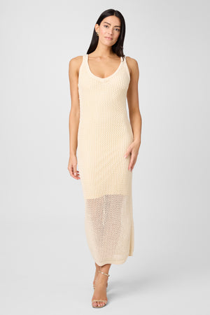 Kayla Crochet Midi Dress
