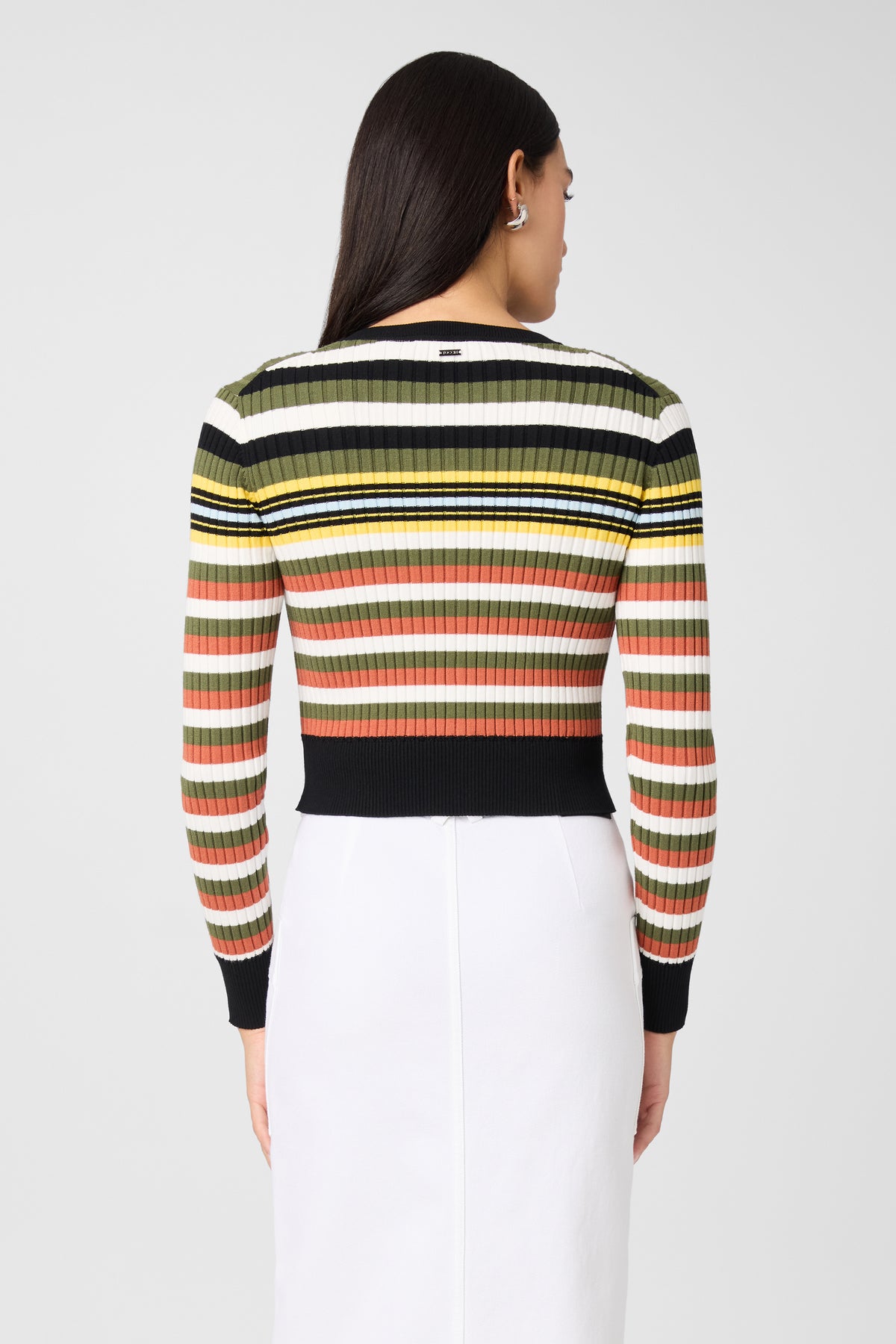 Joey Long Sleeve Crop Cardigan - Toccin