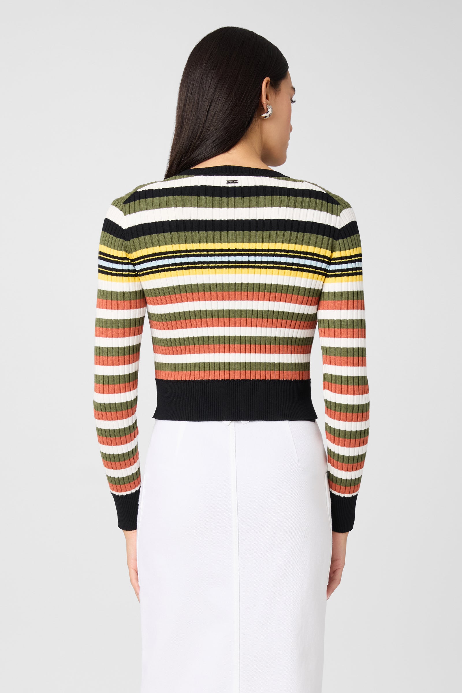 Joey Long Sleeve Crop Cardigan - Toccin