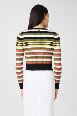 Joey Long Sleeve Crop Cardigan