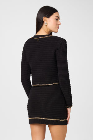 Cecilia Crop Knit Jacket