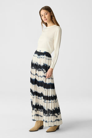 DILLON PLEATED MIDI SKIRT