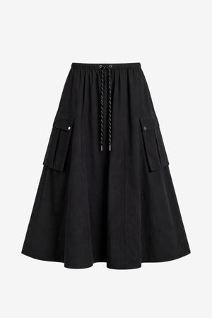 ELODIE DRAWSTRING CARGO SKIRT
