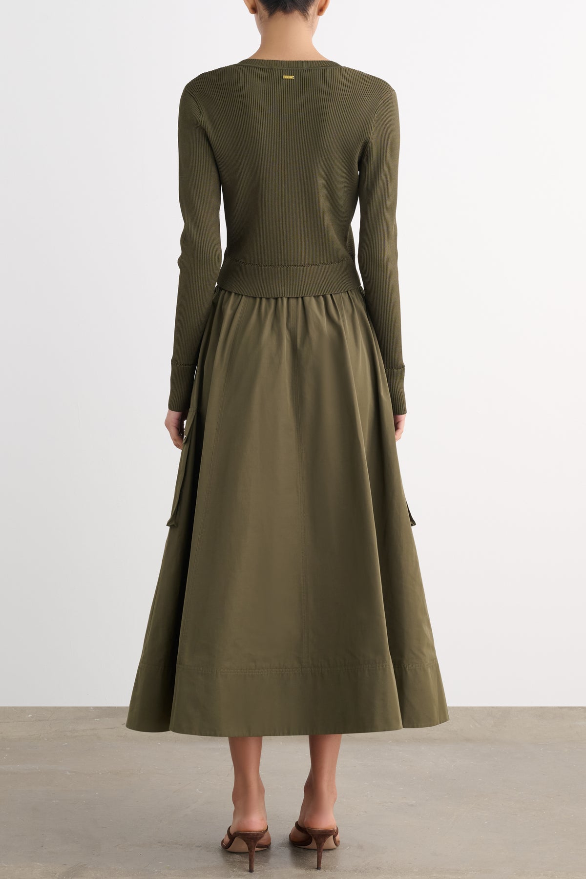 ELODIE DRAWSTRING CARGO SKIRT