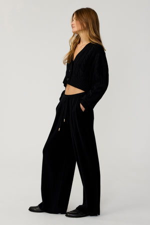 Erin Cashmere Wide Leg Pants - Toccin