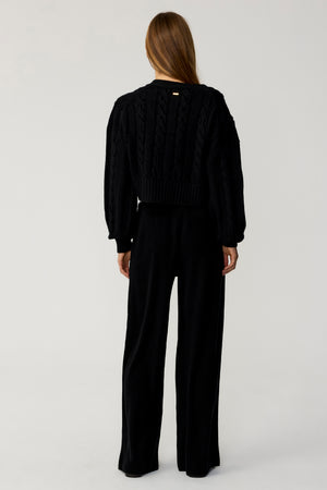 Erin Cashmere Wide Leg Pants