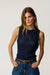 Estelle Tank & Samantha Cardigan, Navy - Toccin