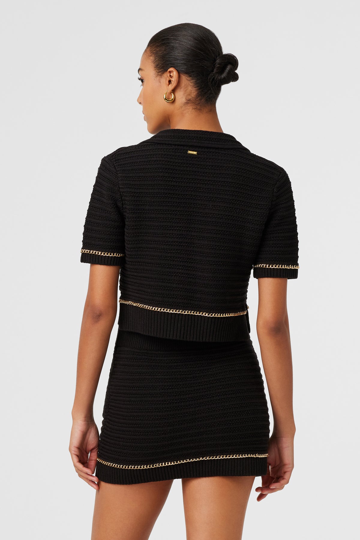 Essie Fine Knit Polo Tee - Toccin