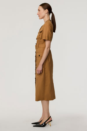 Finn Safari Midi Dress