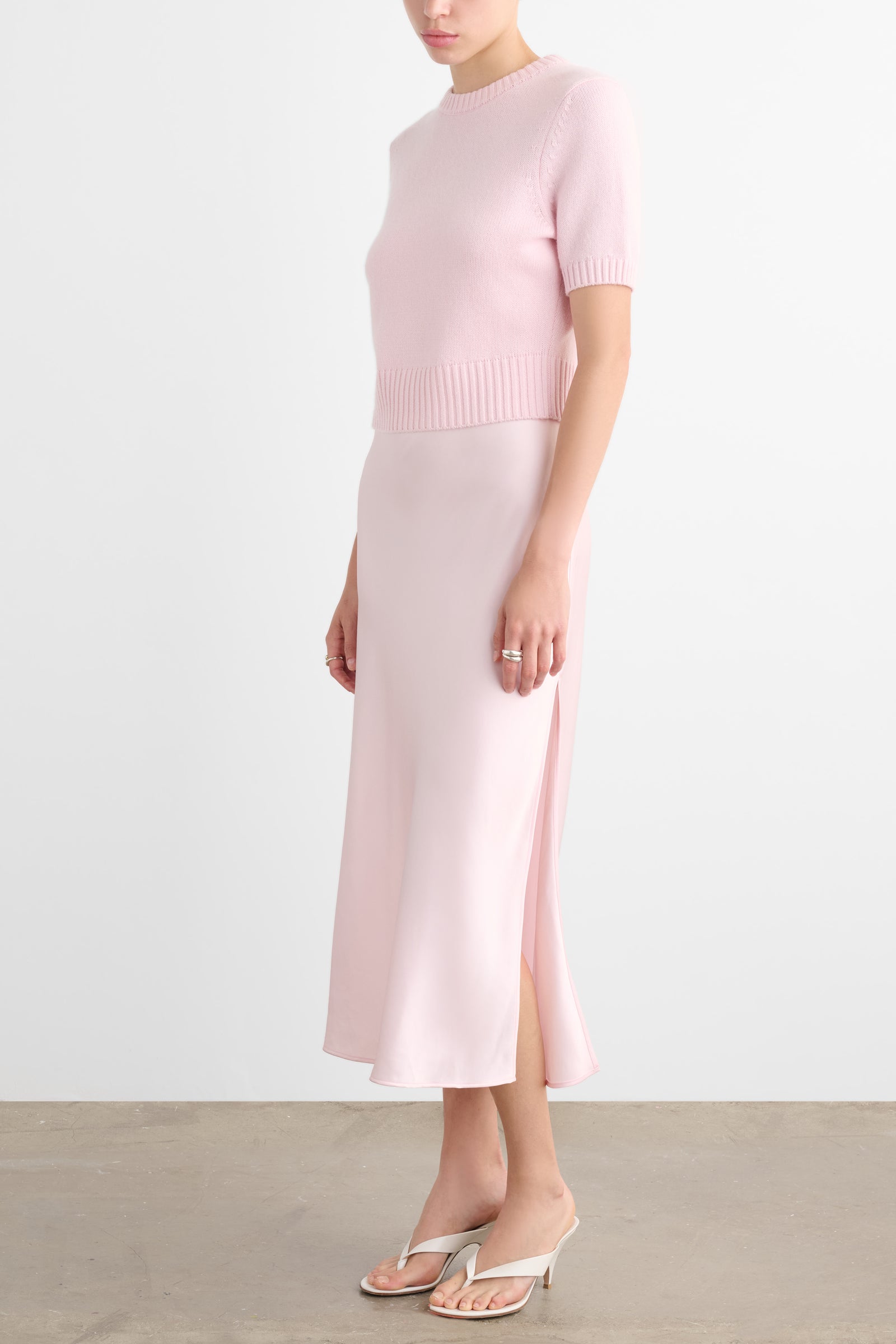 FLEUR COMBO MIDI DRESS